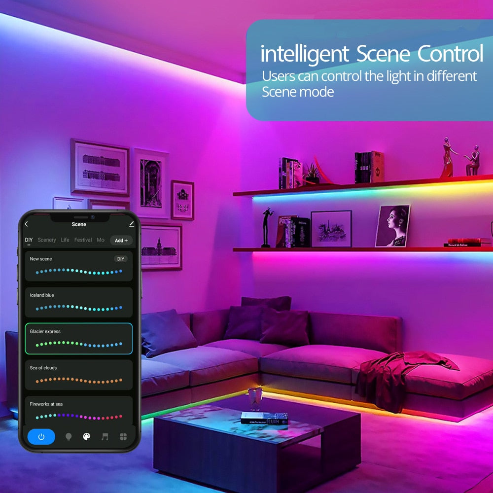 Ruban de LED Wifi Multicolores de Rêve !
