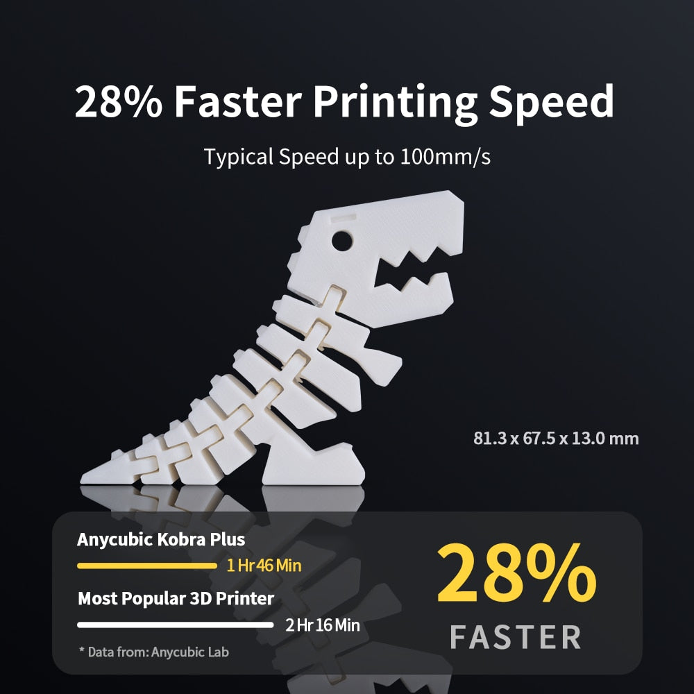 Imprimante 3D KOBRA PLUS (ANYCUBIC) | Impression 3D FDM | Bowden | PLA / ABS / PETG & TPU