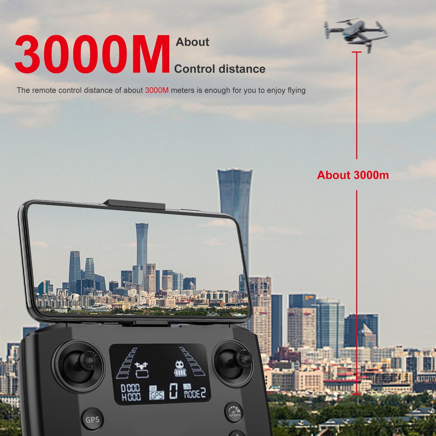 Drone Professionnel KF101 MAX GPS | Stabilisation EIS 3-Axes | Camera 4K HD 5G WiFi
