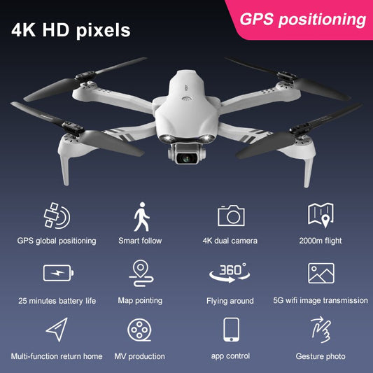 Drone F10-GPS de 4DRC | 5G WiFi 4K HD | Double Caméra | Grand Angle 120°
