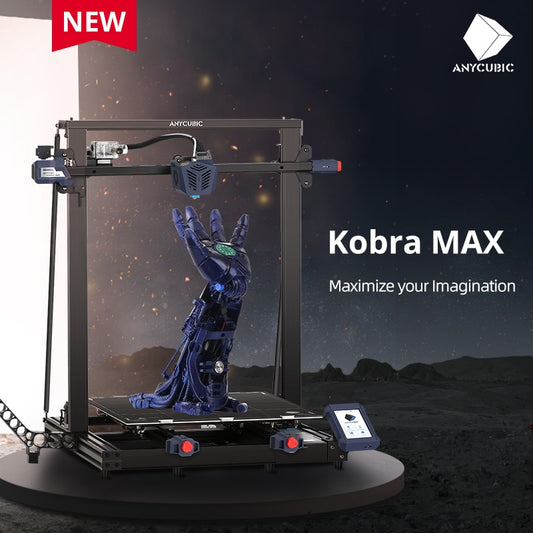Imprimante 3D KOBRA MAX (ANYCUBIC) | Impression 3D FDM | Bowden | PLA / ABS / PETG & TPU