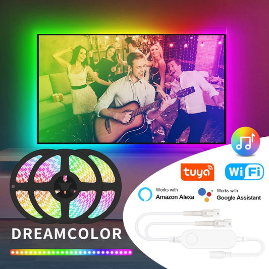 Ruban de LED Wifi Multicolores de Rêve !