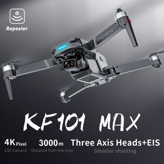 Drone Professionnel KF101 MAX GPS | Stabilisation EIS 3-Axes | Camera 4K HD 5G WiFi