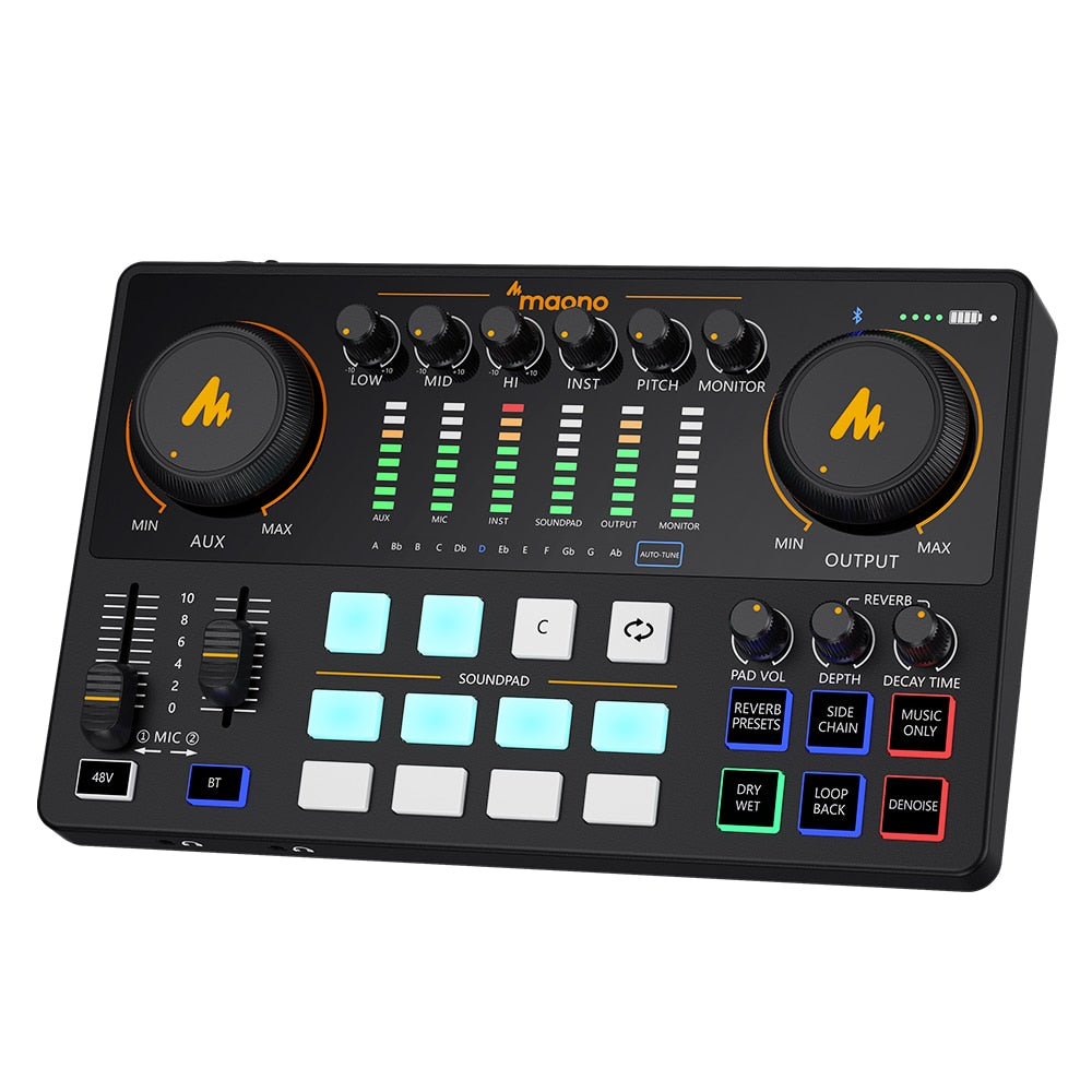 Maonocaster AME2A | Microphone XLR | Podcasting | DJ | Streaming Live | Compatibilité PC Win Mac